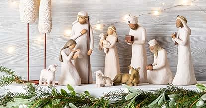 Products from distinctive Nativity Sets in use