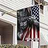 FLAGWIX Christian Patriot American Flags, Faith Over Fear God Flag - 4th of July Decorations for Home, Outside, Indoor Outdoor Flag, House Flag 30x40 - Double Sided, Heavy Duty Canvas, Fade Resistant