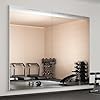 2PCS 71" X 40" Gym Mirror - Full Length Wall Mirror for Gyms, Dance Studios, Home and Yoga - Easy Installation, Ultra Light Shatterproof Nano Miorror Reduces 60% Commercial Insurance Costs, 5LB Each