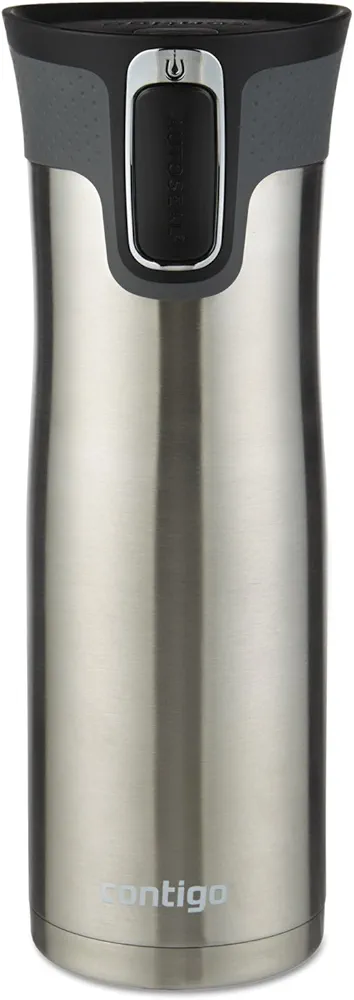 Contigo West Loop 20oz Stainless Steel Vacuum-Insulated Travel Mug, Spill-Proof, Keeps Drinks Hot for 5 Hours, Cold for 12 Hours, Perfect for Commuters and Travelers