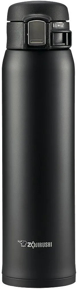 Zojirushi SM-SA60BA Stainless Steel Vacuum Insulated Mug, 1 Count (Pack of 1), Black, 20 oz.