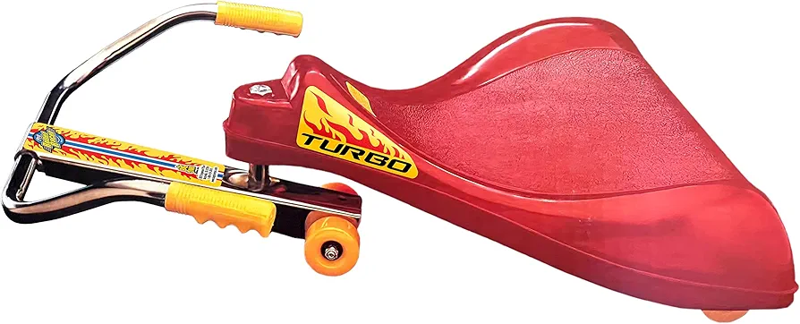 The Original Roller Racer Junior Flying Turtle Sit Skate, Kid Powered, No Motor, No Pedals, No Batteries, Power by Zig zag Motion, Promotes Active Play in or Outdoors, Non-marring Skate Wheels