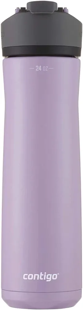 Contigo Cortland Chill 2.0, 24oz., Insulated Stainless Steel Water Bottle with AUTOSEAL Lid, Lavender