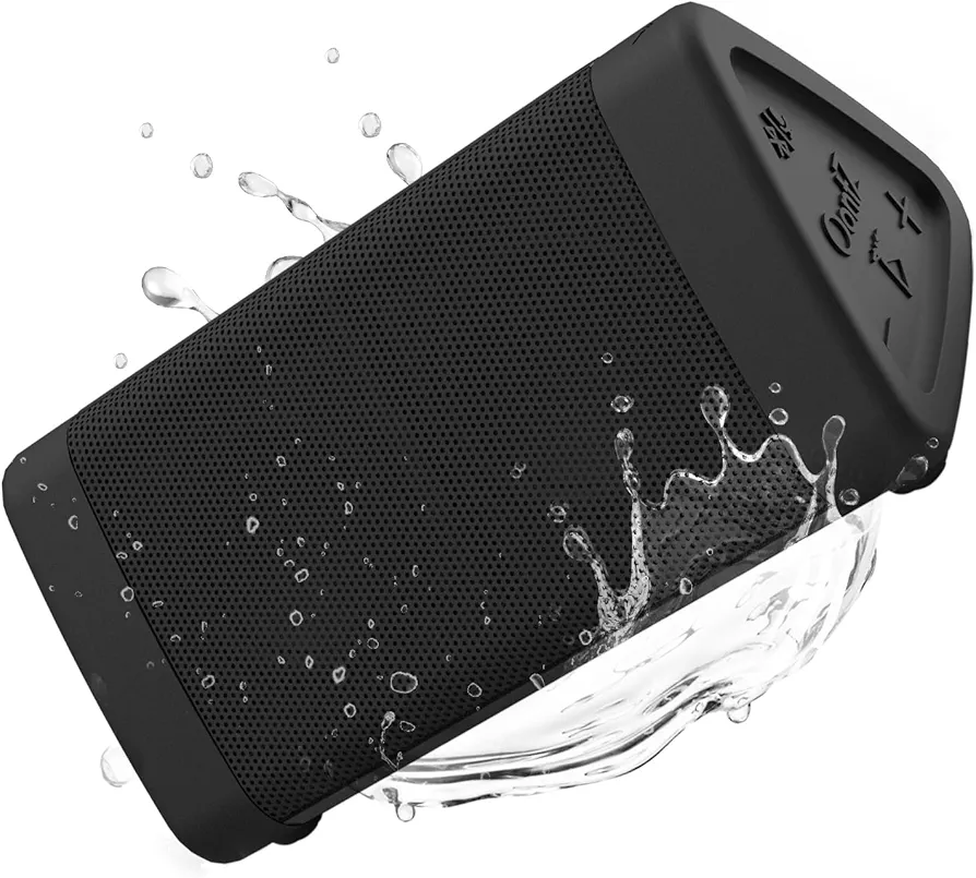 OontZ Angle 3 Bluetooth 5.4 Speaker, up to 100 ft Wireless Range, up to 24 Hrs Playtime, Portable Small Speaker for iPhone, Android Phones, Crystal Clear Sound, IPX5 Portable Bluetooth Speaker, Black