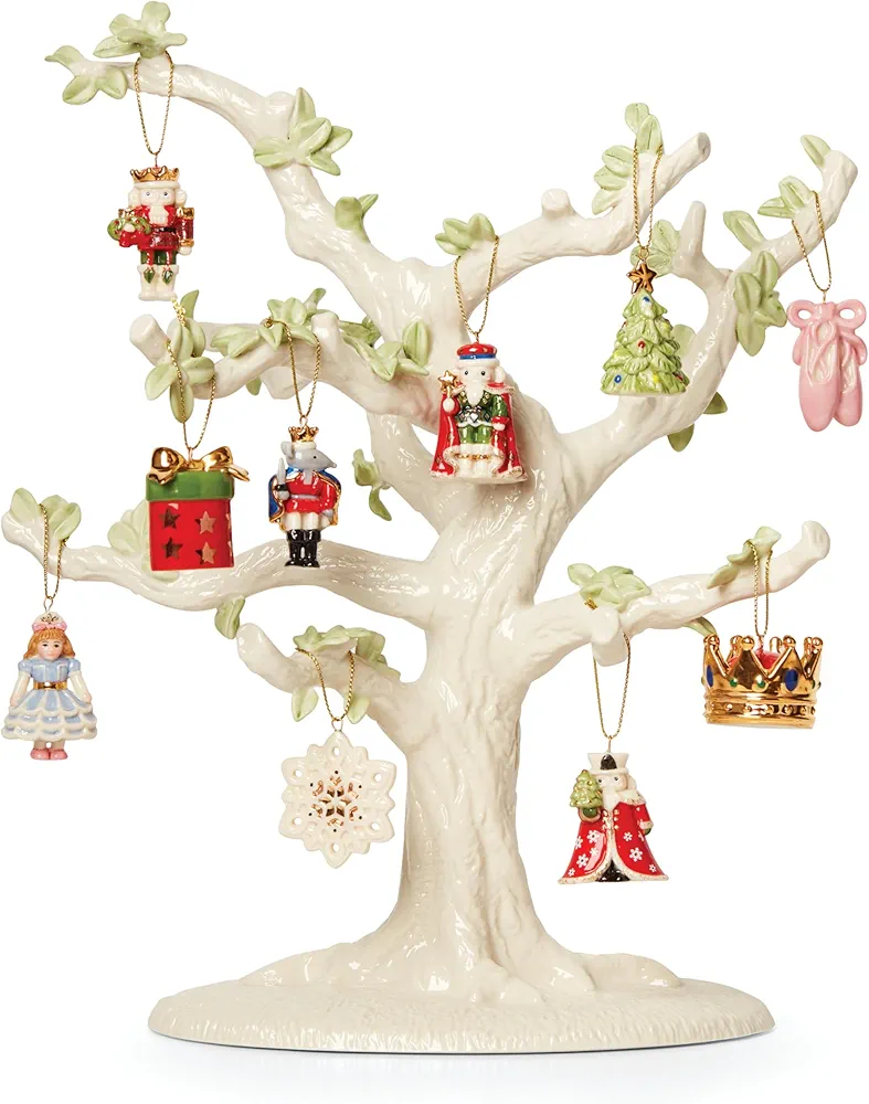 Lenox 893635 The Nutcracker 10-Piece Ornament Set, Multicolor, Christmas