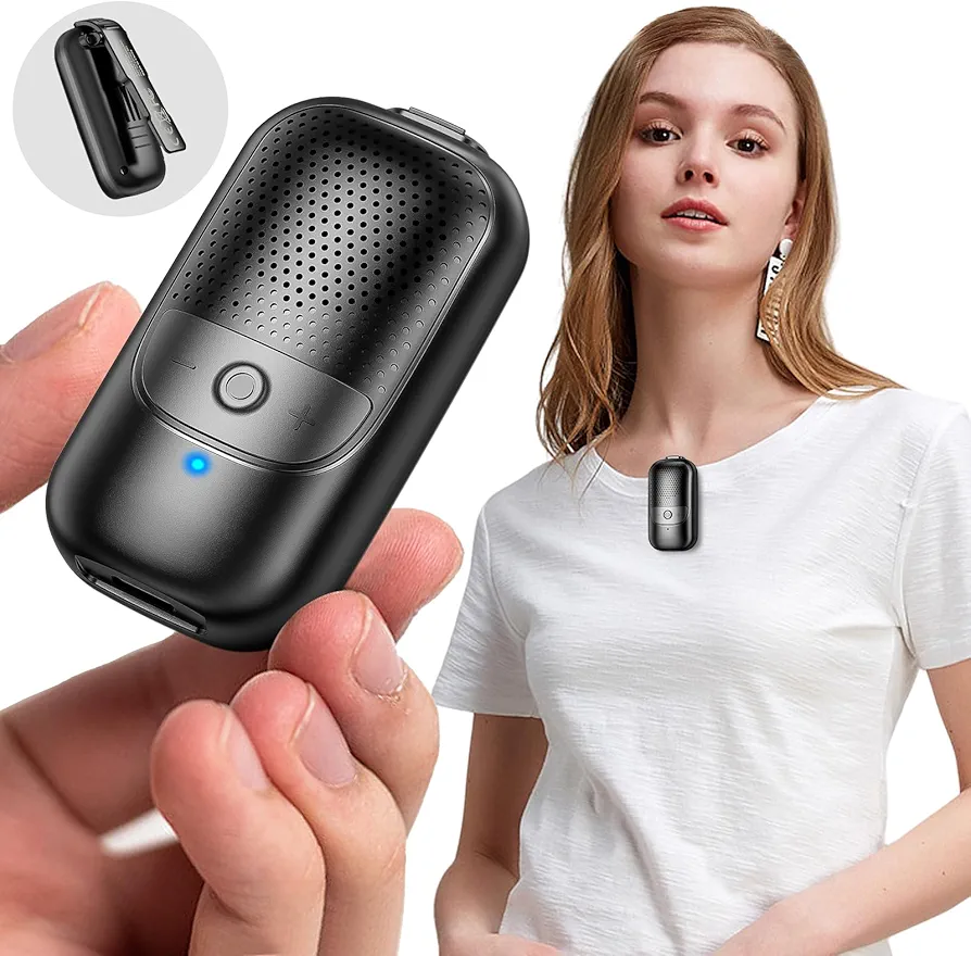 Portable Bluetooth Speakers,Clip-On Wireless Speaker,Stereo Loud Sound with Deep Bass,IPX5 Waterproof,Mini Outdoor Wearable Speaker,BT 5.3 Clip Speaker for Cycling/Home/Party/Beach/Shower/Gift