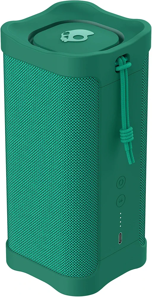 Skullcandy Terrain XL Wireless Bluetooth Speaker - IPX7 Waterproof Portable Speaker, 18 Hour Battery, Nylon Wrist Wrap, True Wireless Stereo