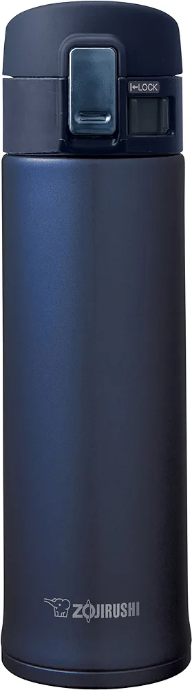 Zojirushi Stainless Steel Mug, 16oz, Smoky Blue